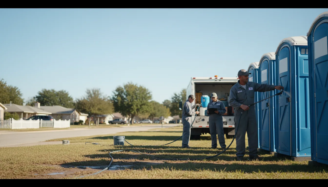 Long-Term Portable Toilet Rental in Chillicothe, IL near me